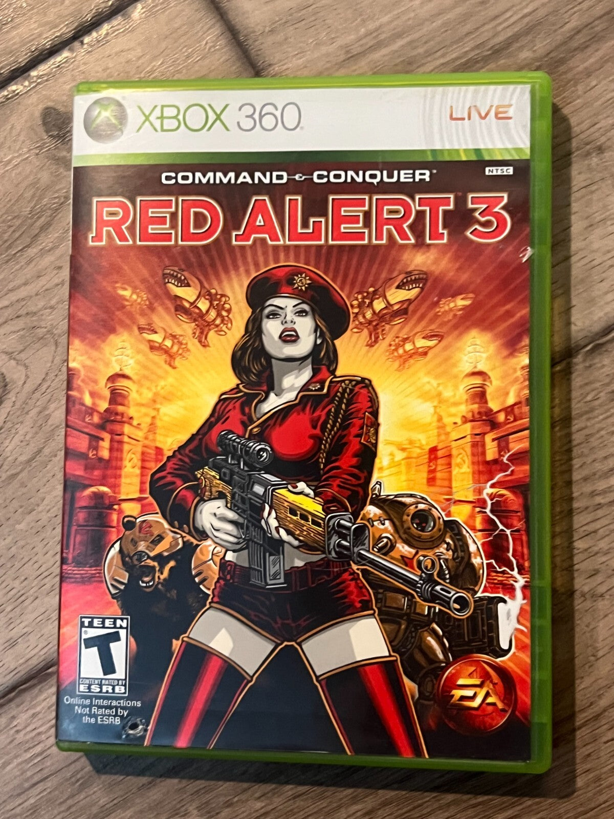 Command & Conquer: Red Alert 3 (Microsoft Xbox 360, 2008) CIB