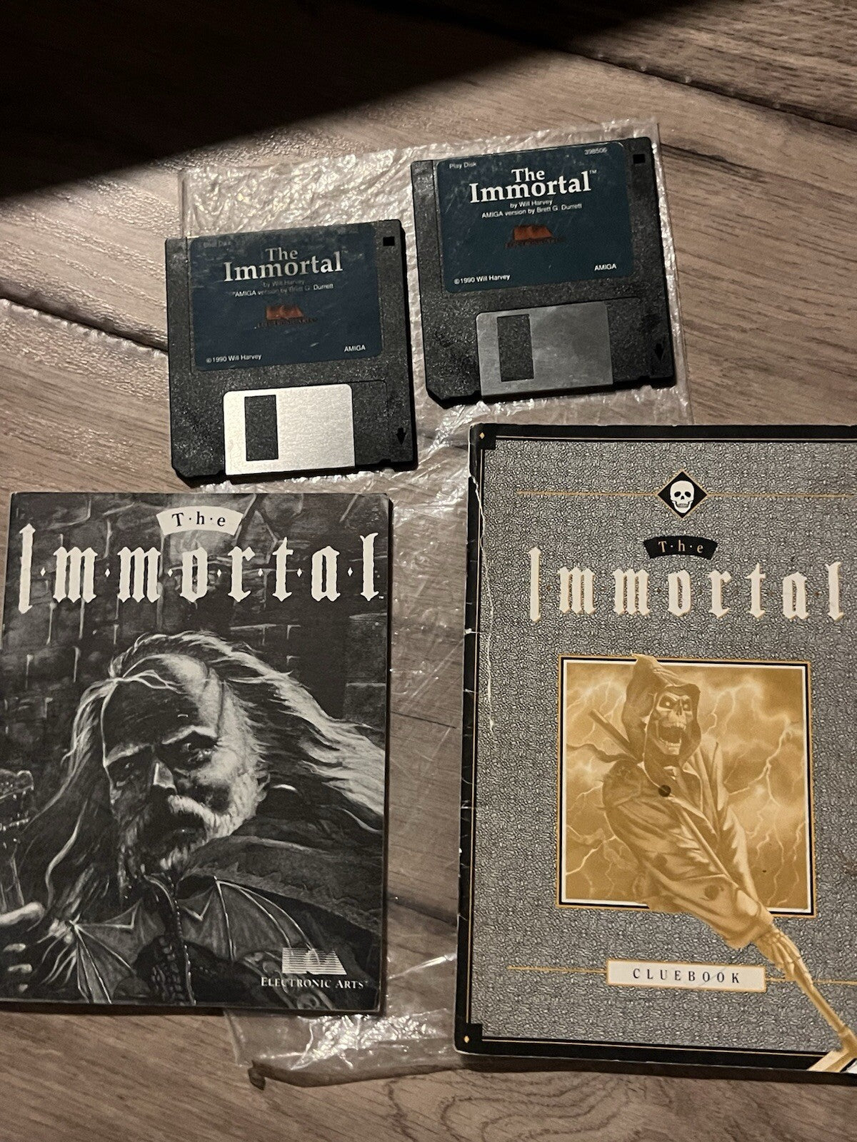 The Immortal (Commodore Amiga, 1990) DISKS + MANUALS ONLY
