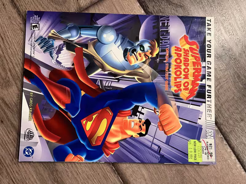 Superman: Shadow of Apokolips Brady Guide by Greg Kramer 2002 Trade Paperback