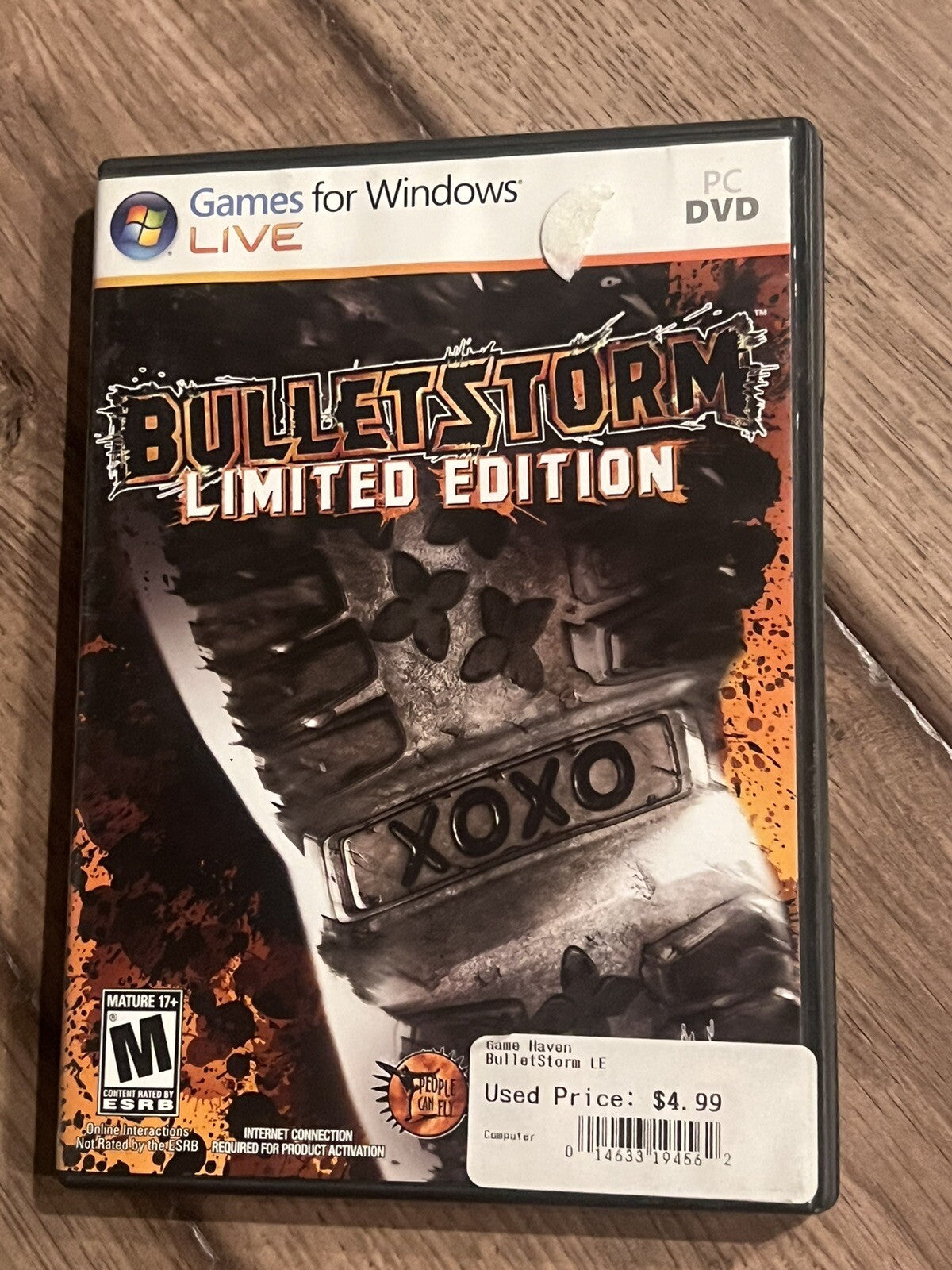 Bulletstorm: Limited Edition (PC DVD-ROM, 2011) CIB COMPLETE