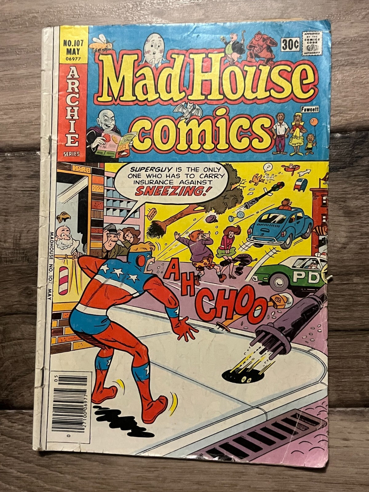 Archie Comics: Madhouse #107 1977