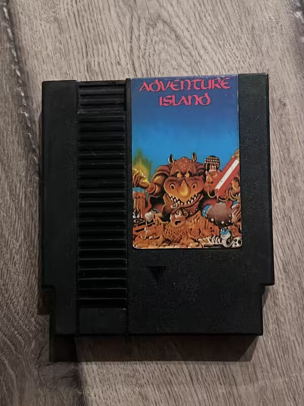 Adventure Island Brazil NES Nintendo Brazilian Rare Dismac Company Version