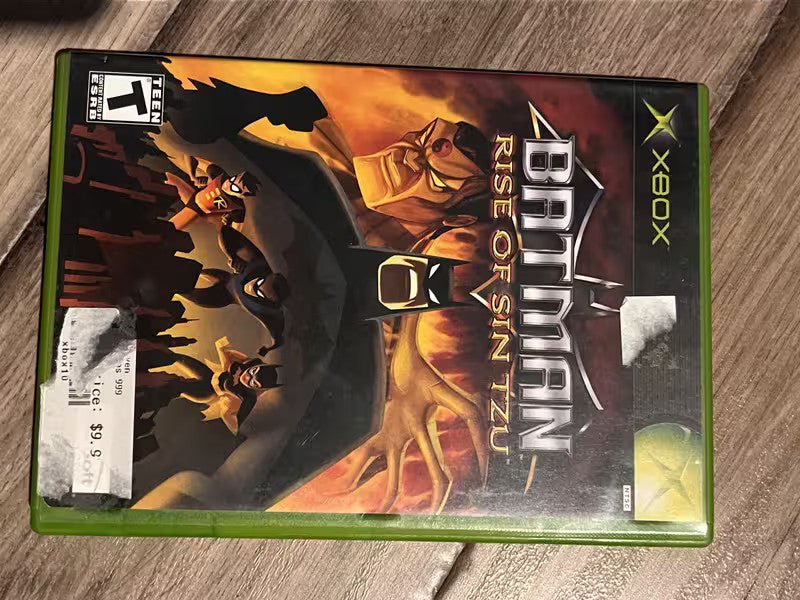 Batman Rise of Sin Tzu (Microsoft Xbox, 2003) CIB