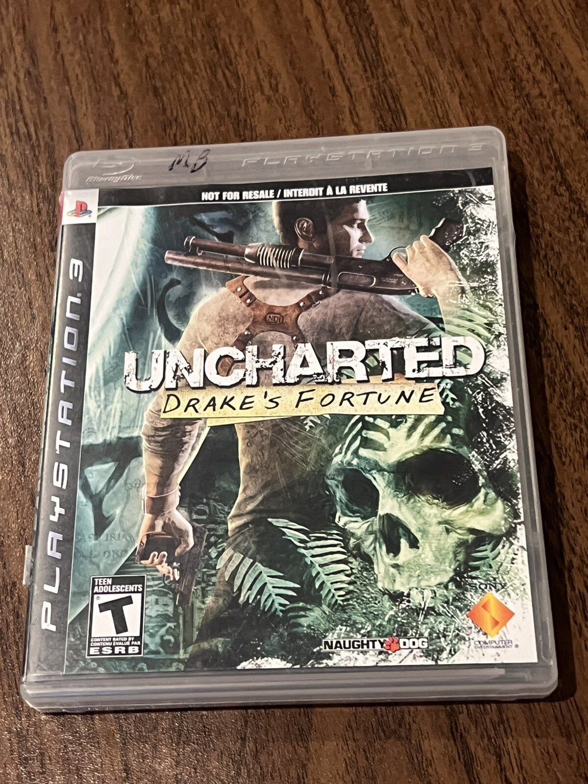 Uncharted: Drake's Fortune - Not For Resale (Sony PlayStation 3, 2007) CIB