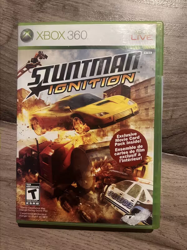 Stuntman Ignition (Microsoft Xbox 360, 2007) CIB