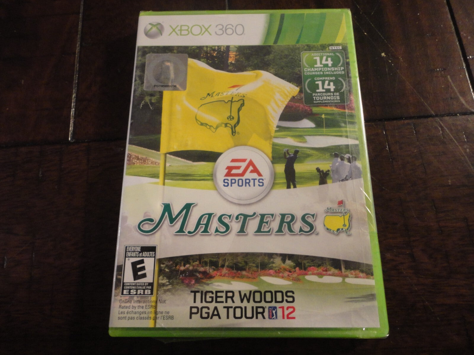 Tiger Woods PGA Tour 12: The Masters (Microsoft Xbox 360, 2011) SEALED BUT TEARS