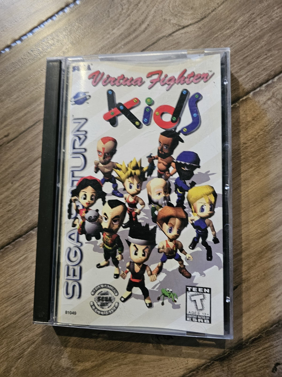 Virtua Fighter Kids (Sega Saturn, 1996) CIB COMPLETE IN BOX