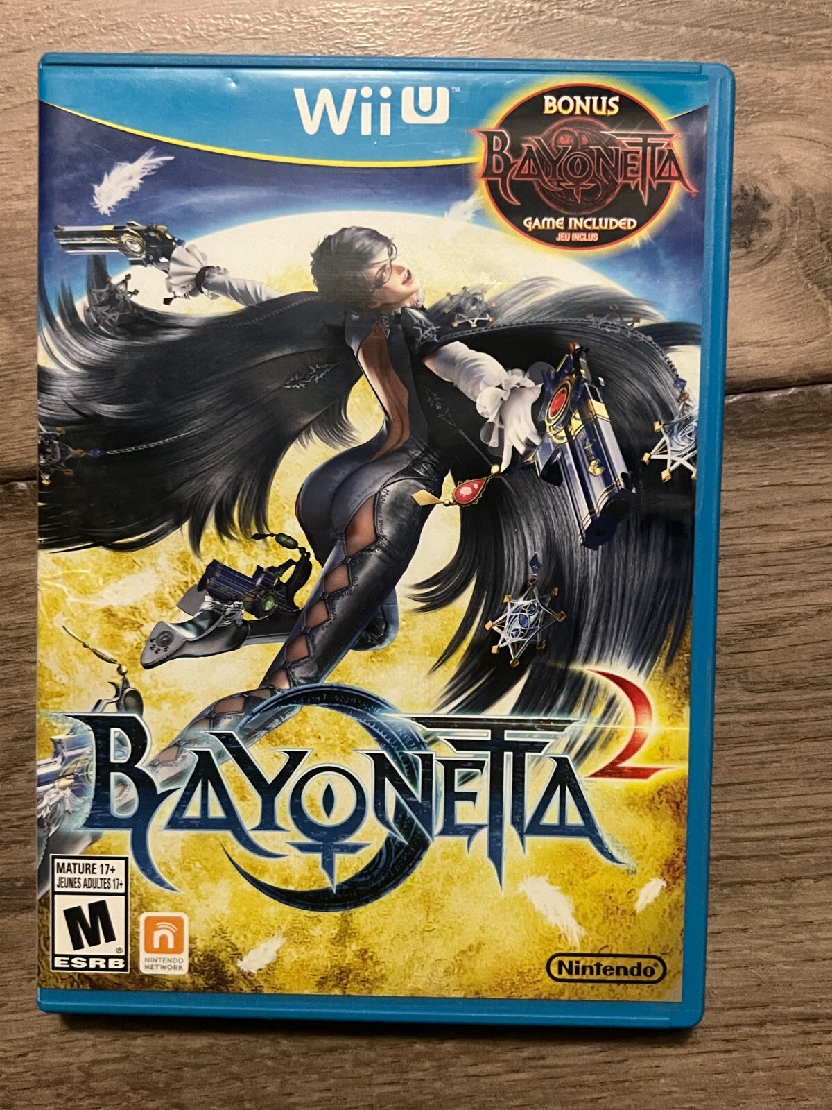 Bayonetta 2 (Nintendo Wii U, 2014) CIB MISSING BAYONETTA 1
