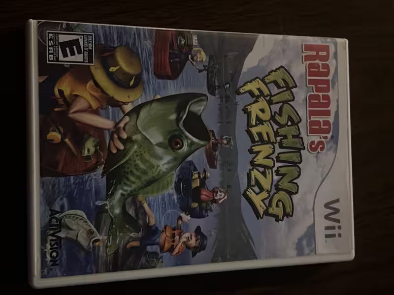 Rapala's Fishing Frenzy (Nintendo Wii, 2008) CIB COMPLETE