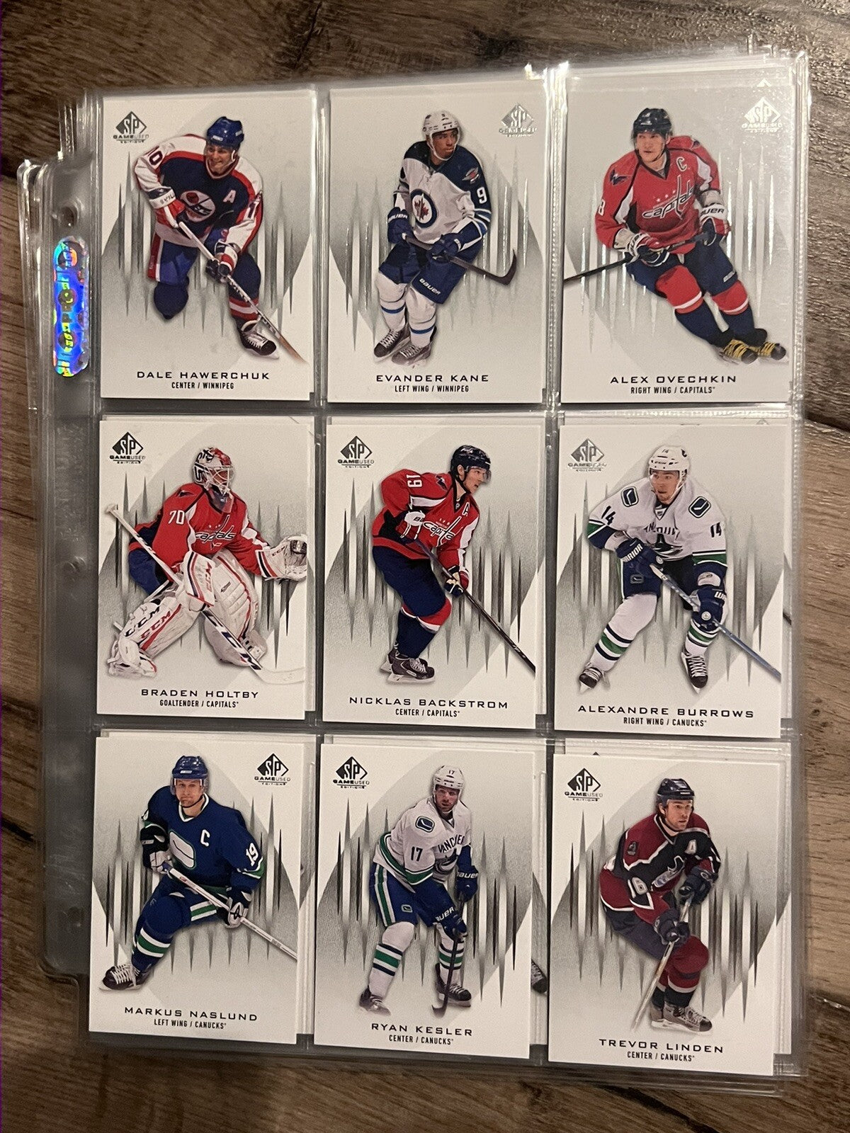 2013-14 Upper Deck UD SP Game Used Complete Hockey Base Set 1-100