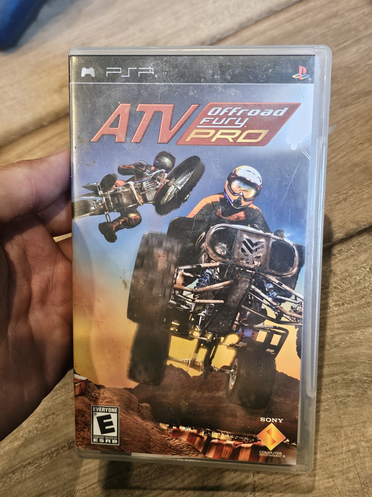 ATV Offroad Fury: Pro (Sony PSP, 2006) CASE + MANUAL ONLY