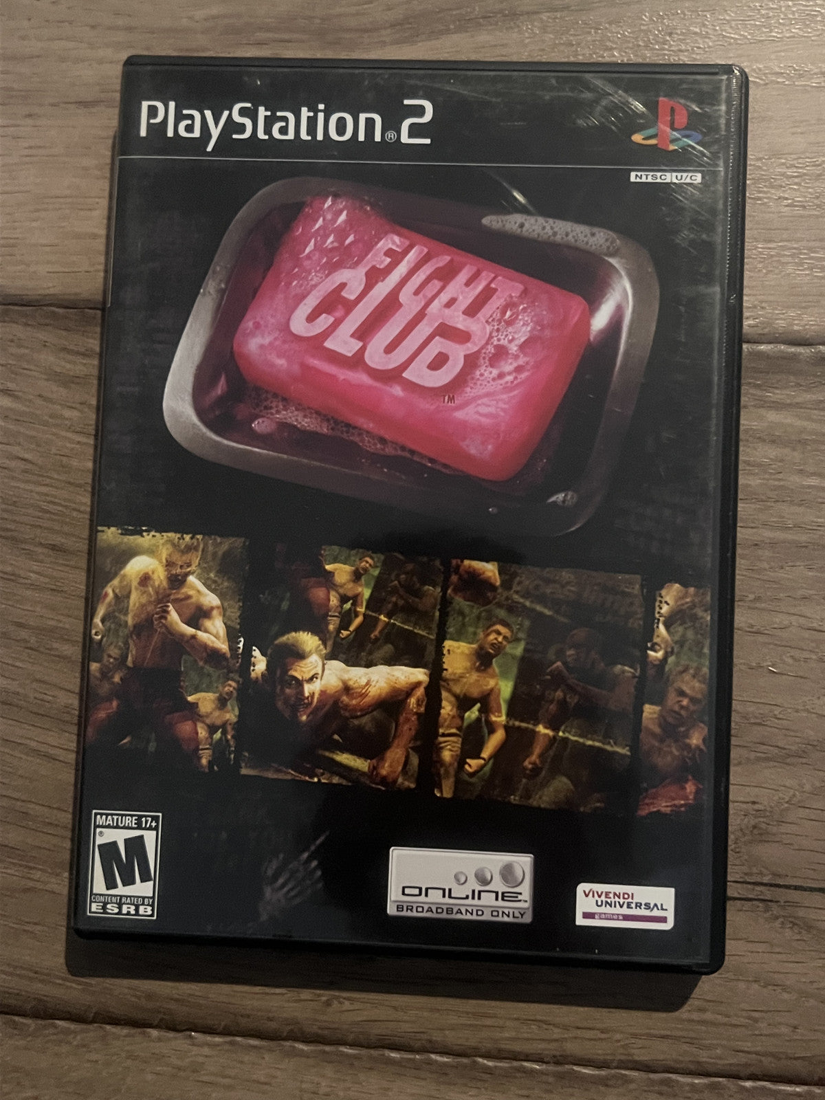 Fight Club (Sony Playstation 2 PS2, 2004) CIB COMPLETE