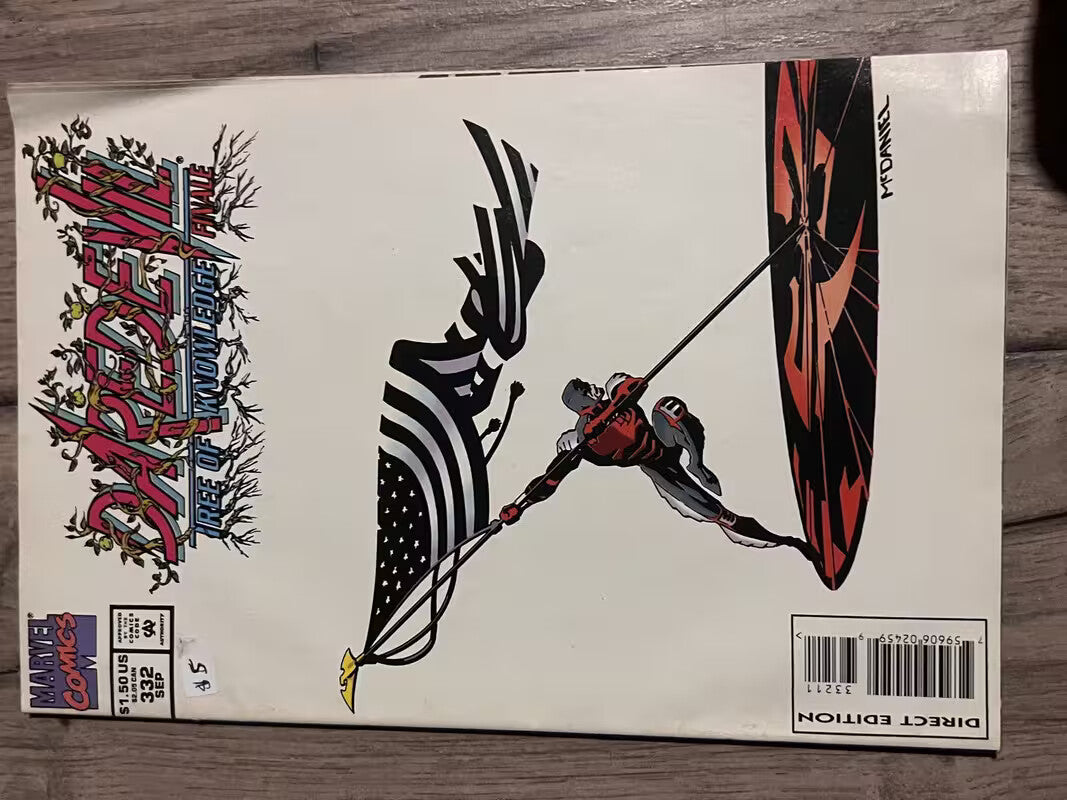 Daredevil #332 Tree Of Knowledge Finale - Marvel Comics 1994