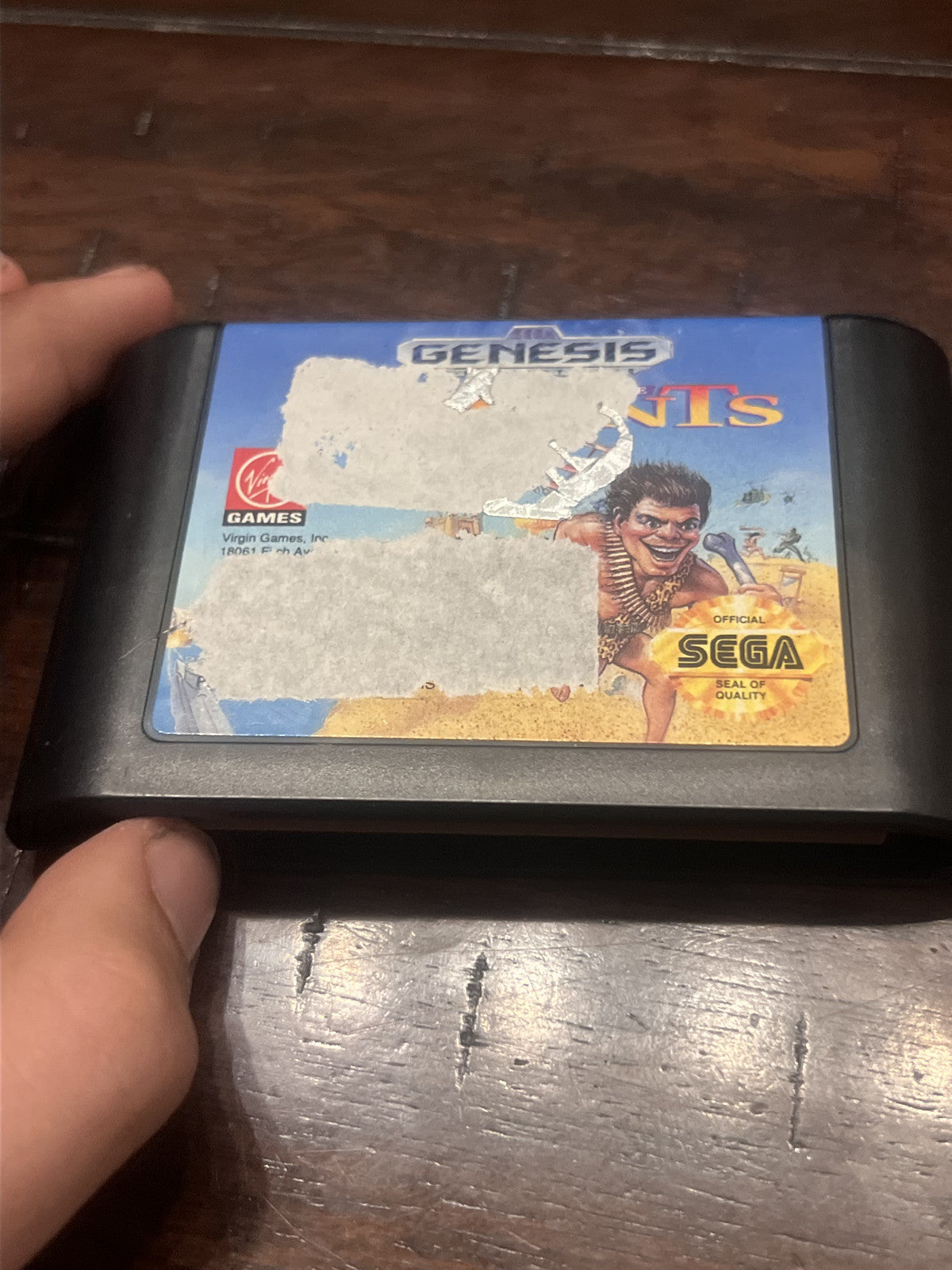 Tyrants Fight Through Time (Sega Genesis, 1992) CART ONLY