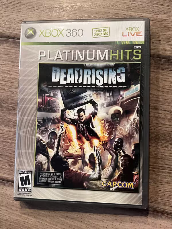 Dead Rising: Platinum Hits (Microsoft Xbox 360, 2006) NO MANUAL