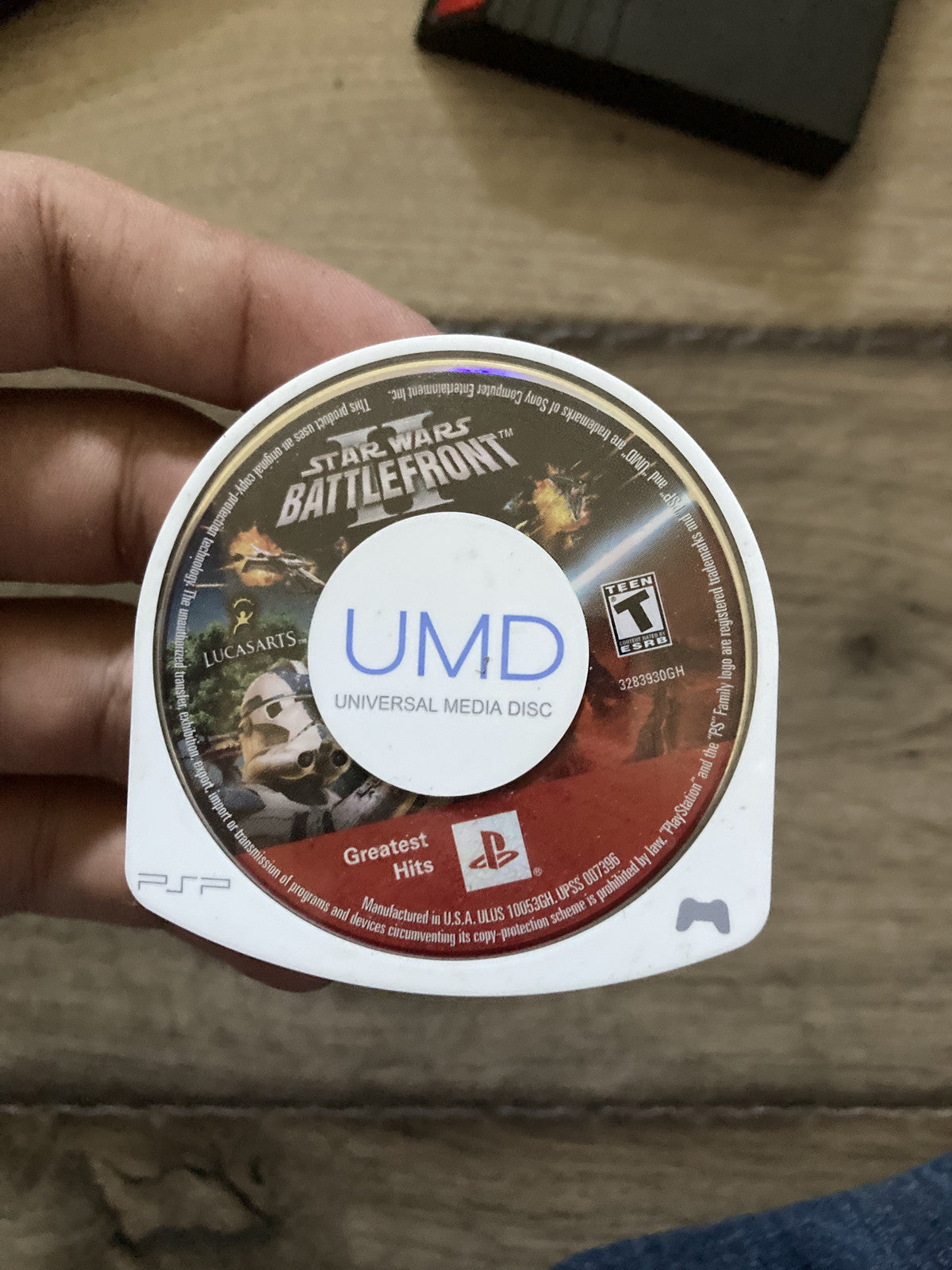 Star Wars Battlefront II 2 (Sony PSP, 2005) DISC ONLY