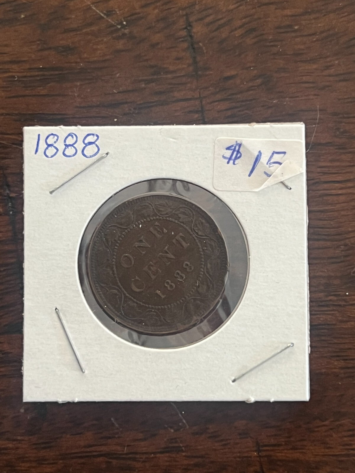 1888 Canada Large Cent Large Penny VF-20 Details