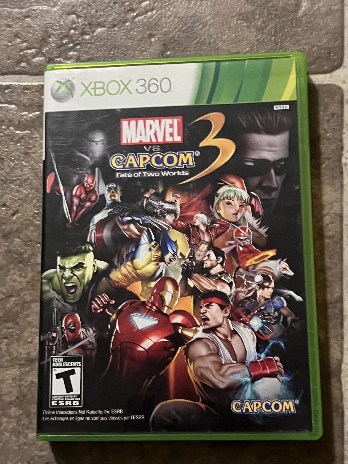 Marvel Vs. Capcom 3: Fate of Two Worlds (Microsoft Xbox 360, 2011) CIB COMPLETE