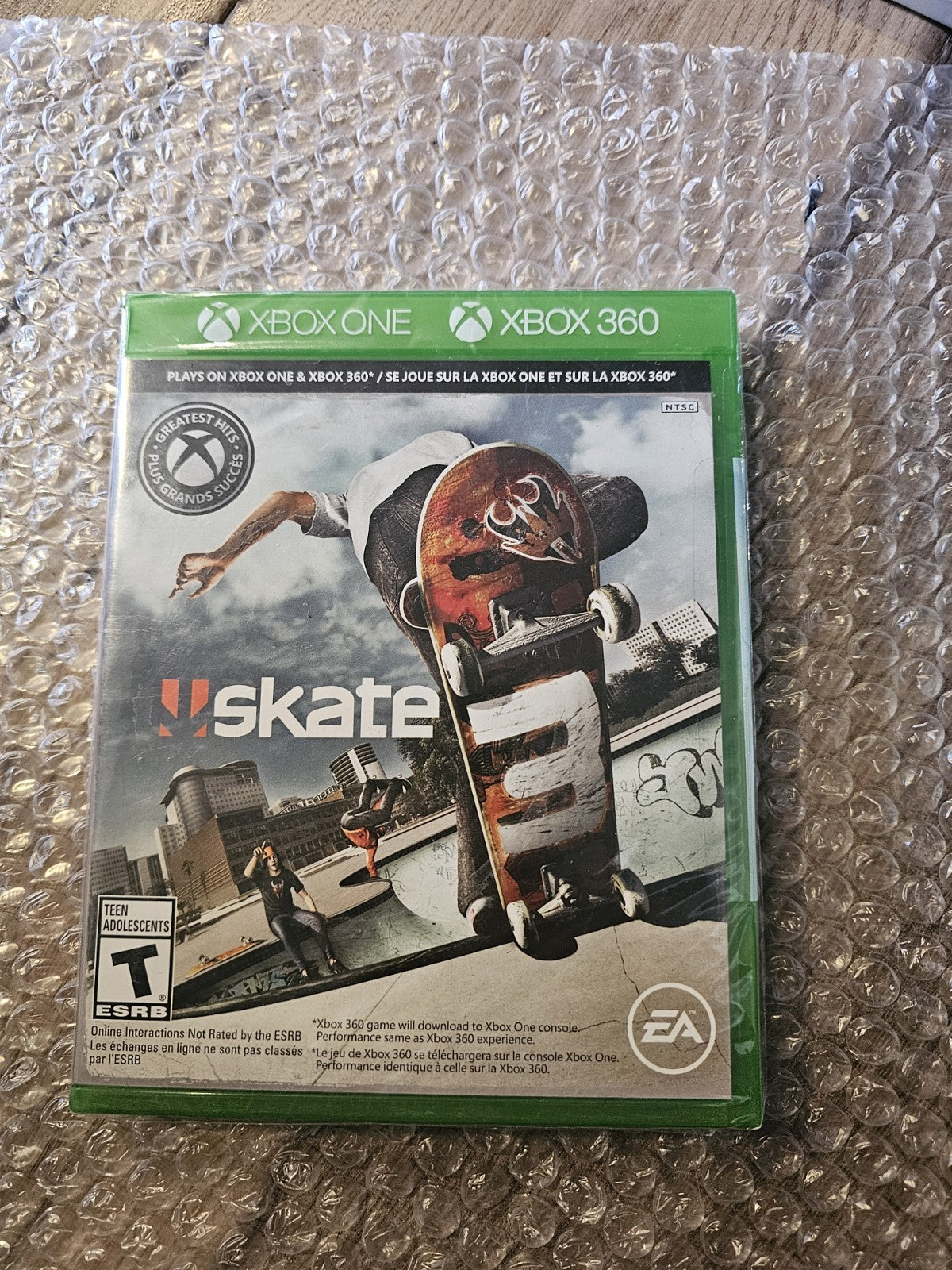 Skate 3: Greatest Hits (Microsoft Xbox 360 / One, 2010) BRAND NEW SEALED