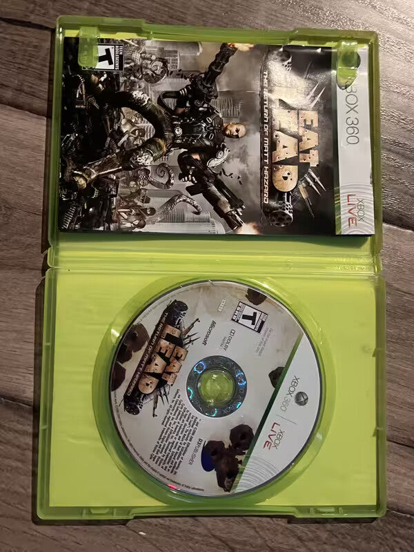 Eat Lead: The Return of Matt Hazard (Microsoft Xbox 360, 2009) CIB