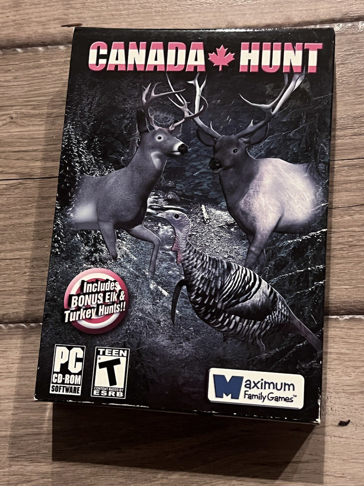 Canada Hunt (PC CD-ROM, 2009) BRAND NEW SEALED LONGBOX