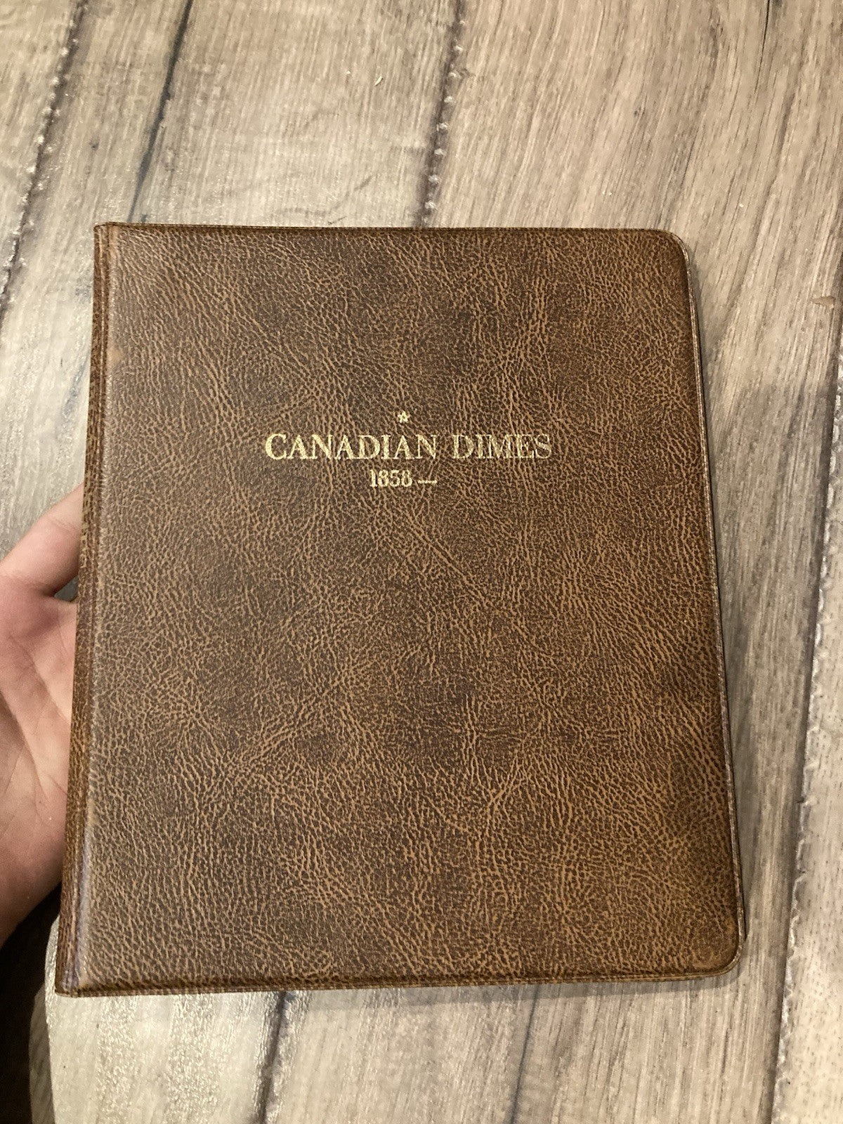 Canada 10 Cents 1858 - Coin Album Dime Money Storage