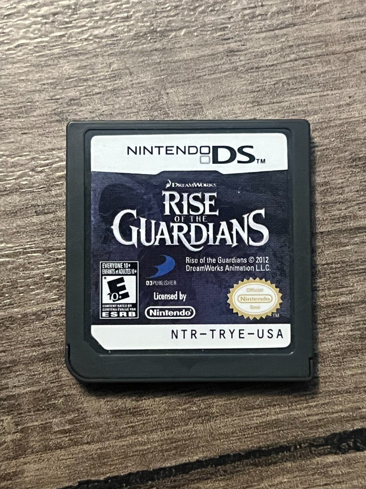 Rise of the Guardians (Nintendo DS, 2012) CART ONLY
