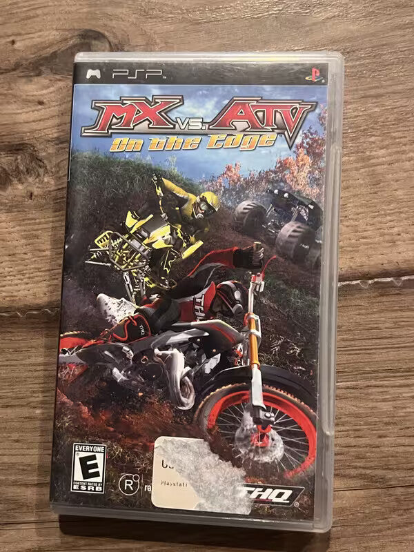 MX vs. ATV: On the Edge (Sony Playstation Portable PSP, 2006) CIB