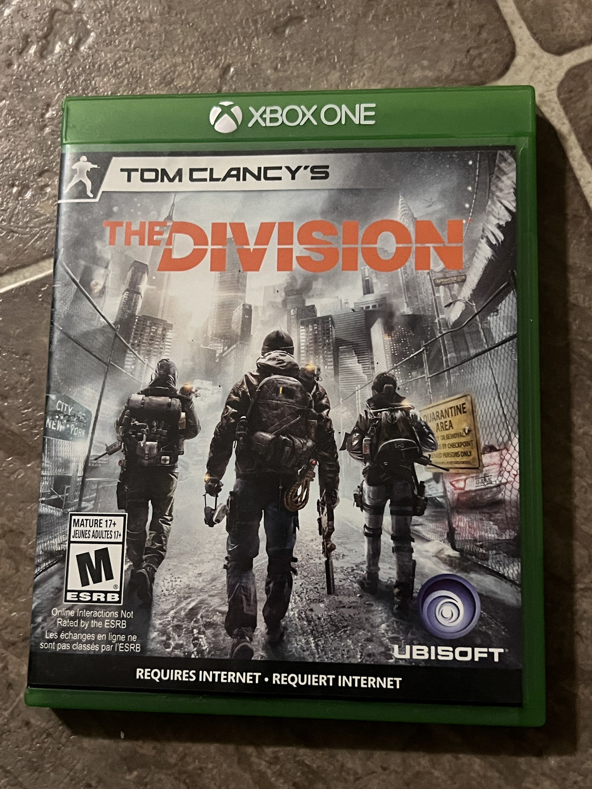 Tom Clancy's The Division (Microsoft Xbox One, 2016) CIB COMPLETE