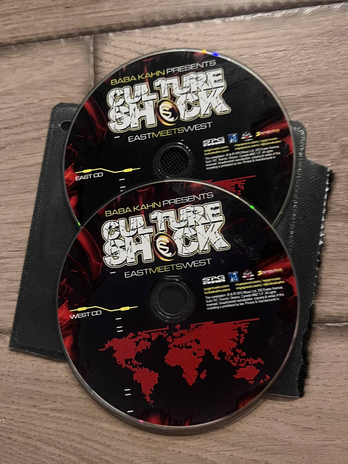 Baba Kahn: Culture Shock (CD, 2007) DISCS ONLY