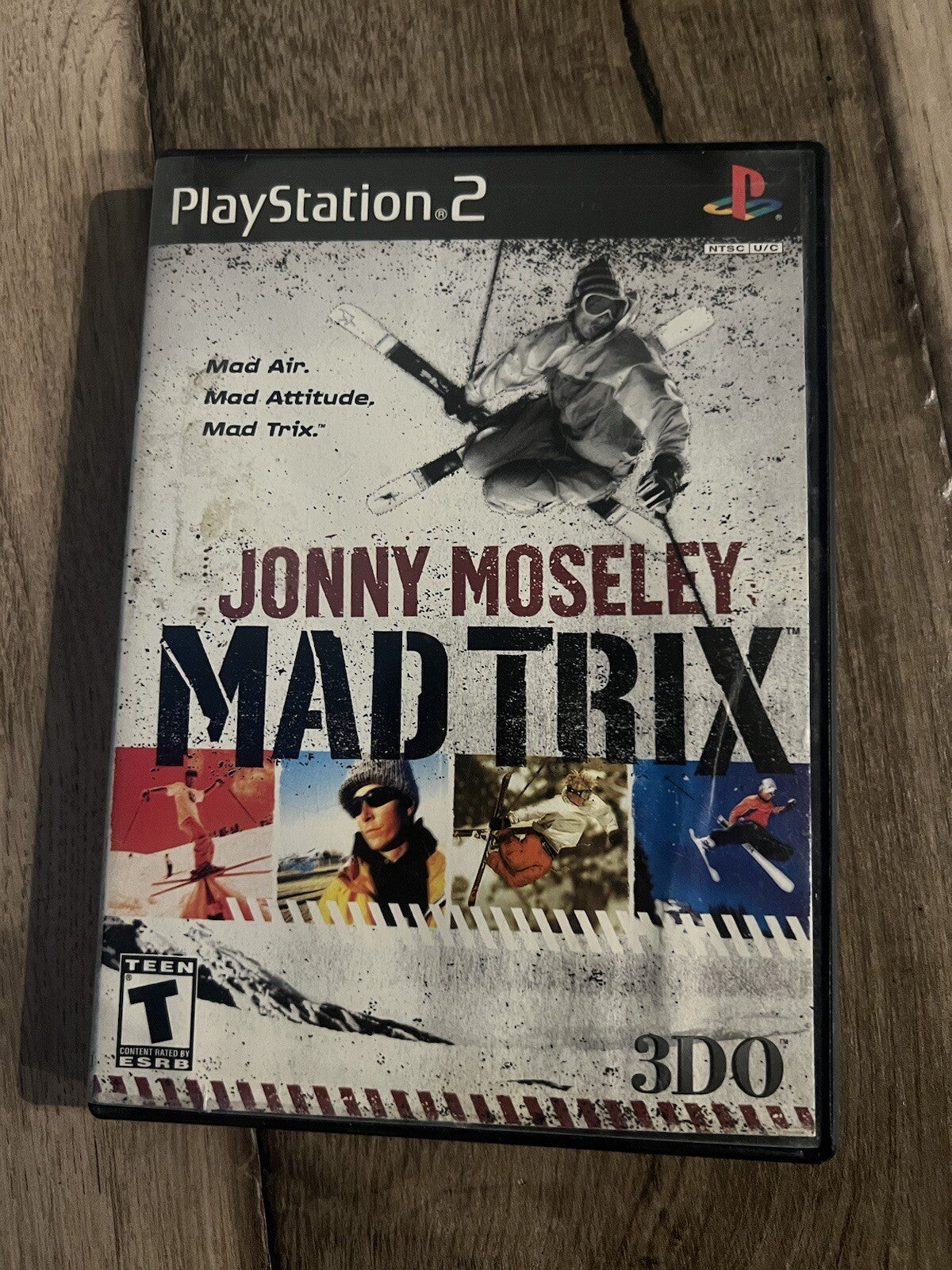 Jonny Moseley Mad Trix (Sony PlayStation 2, 2001) NO MANUAL