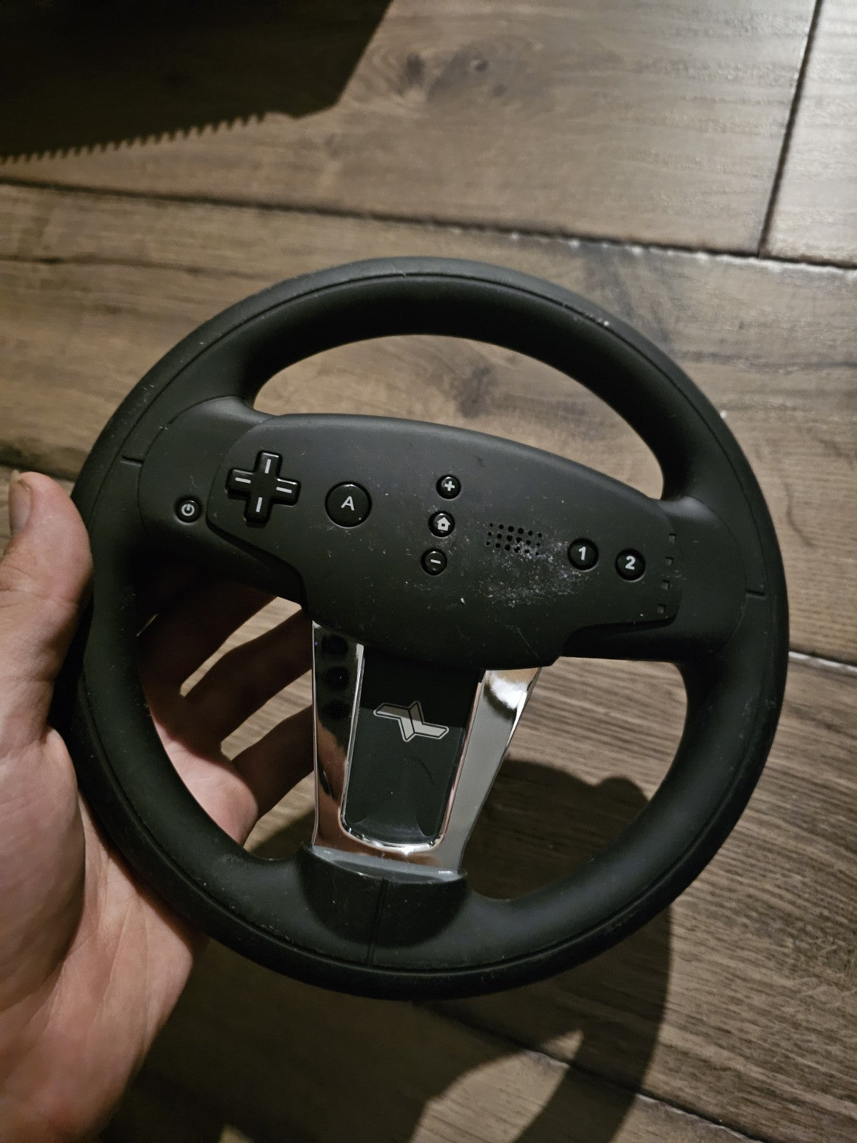 Mario Kart Wii Racing Wheel Plus Icon Hidden Remote Design