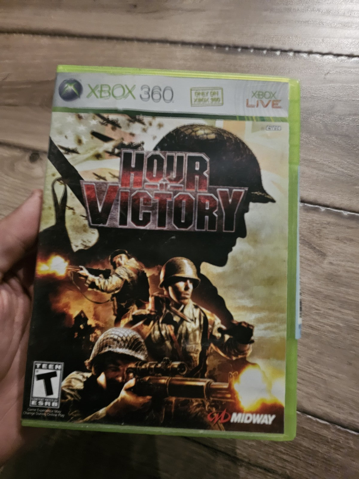 Hour Of Victory (Microsoft Xbox 360, 2007) CIB COMPLETE