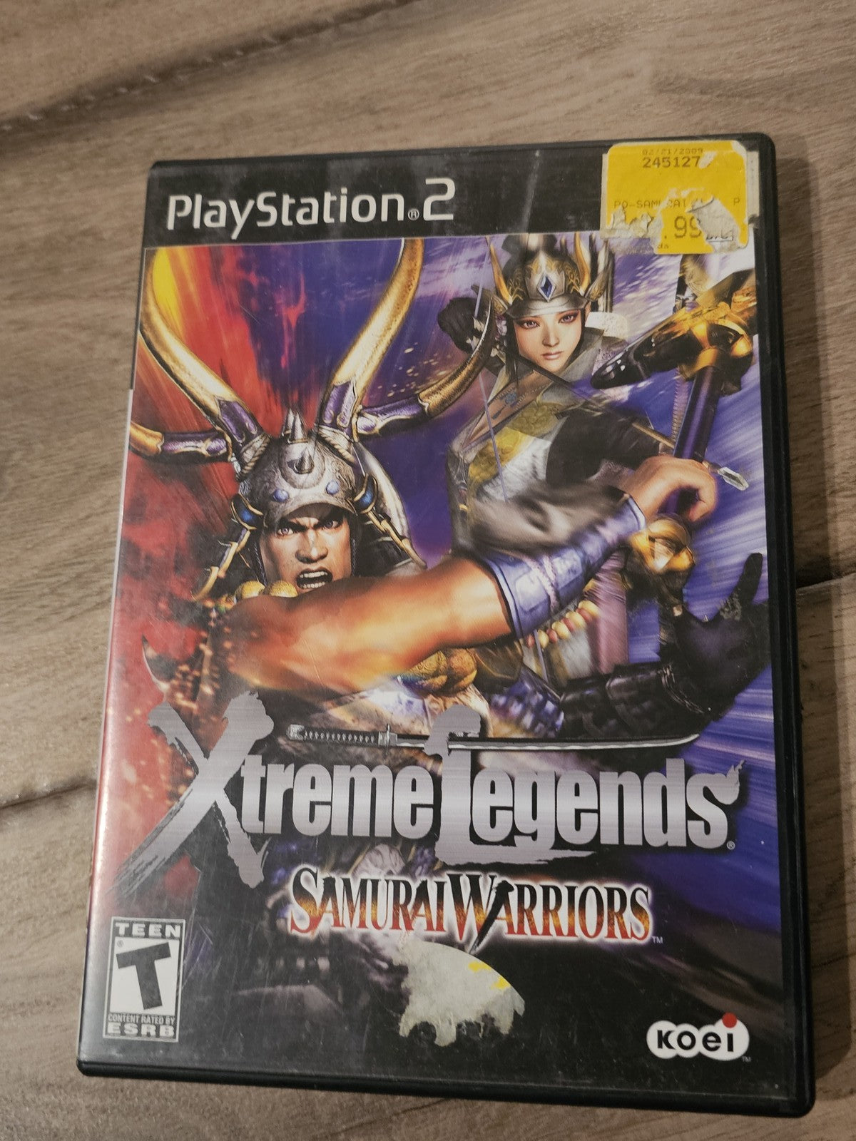 Samurai Warriors Xtreme Legends (Sony Playstation 2 PS2, 2004) CIB COMPLETE