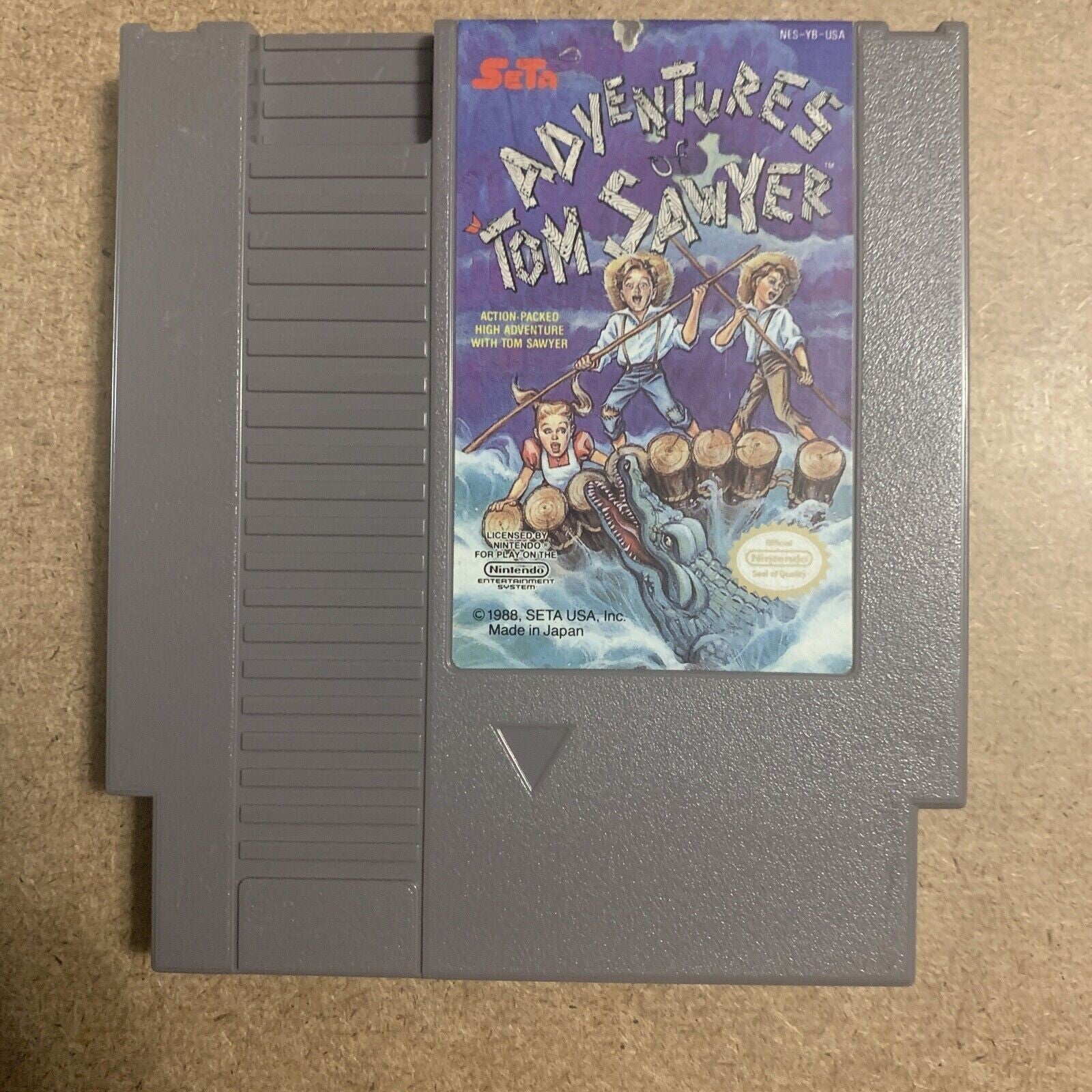 Adventures of Tom Sawyer (Nintendo Entertainment System, 1989) CART ONLY