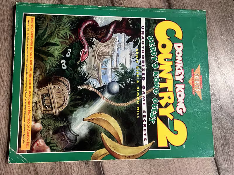 Donkey Kong Country 2 Diddy's Quest Prima's Secrets Strategy Guide