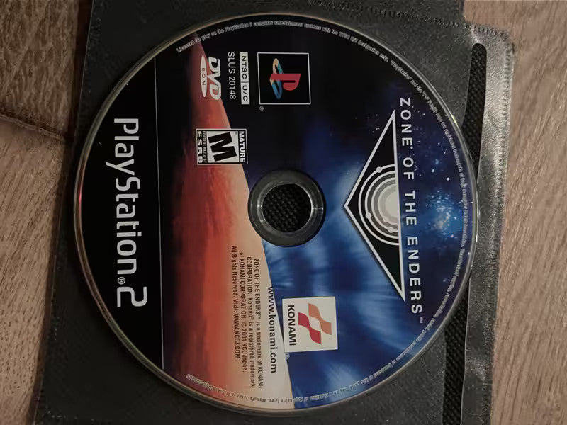 Zone of the Enders (Sony Playstation 2, 2001) DISC ONLY