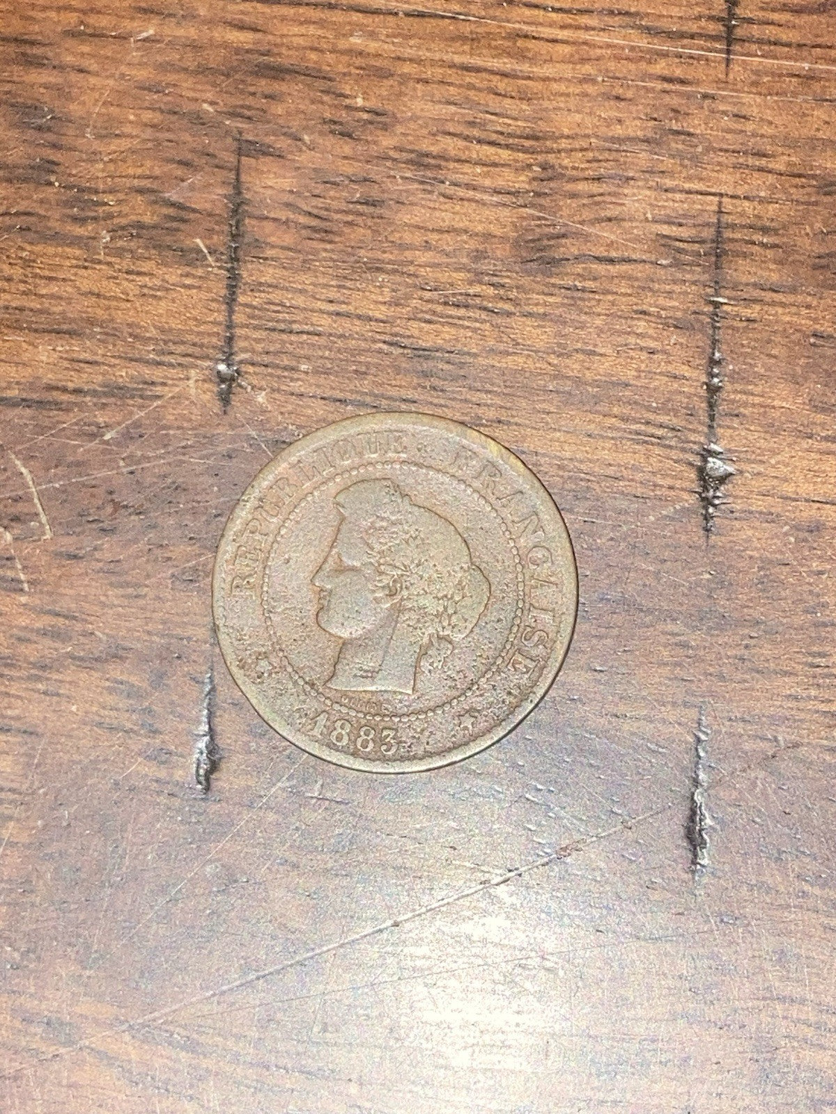 France 1883-A 5 Centimes