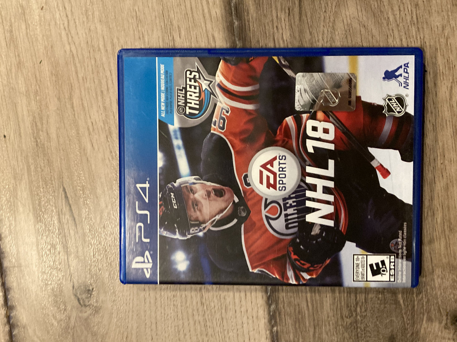 NHL 18 (Sony Playstation 4 PS4, 2017) NO MANUAL