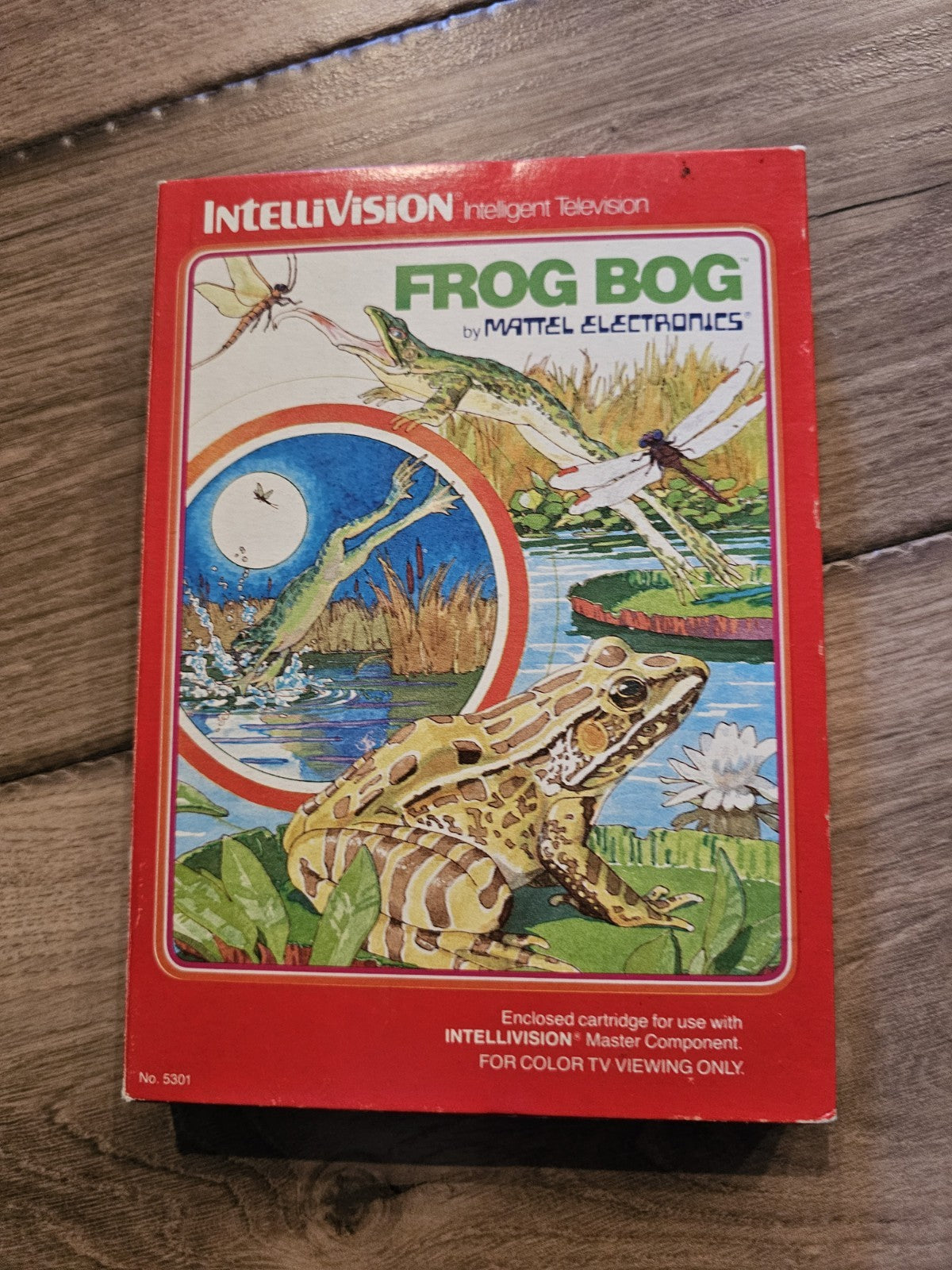 Frog Bog (Intellivision, 1982) CIB COMPLETE