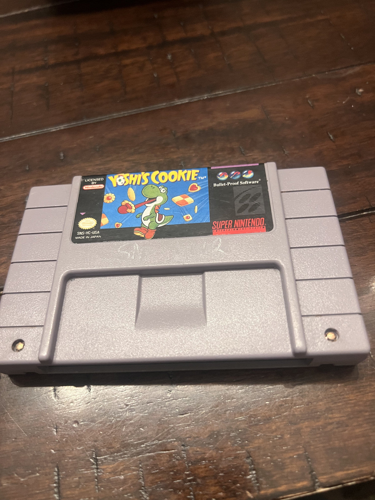 Yoshi's Cookie (Super Nintendo SNES, 1993) CART ONLY