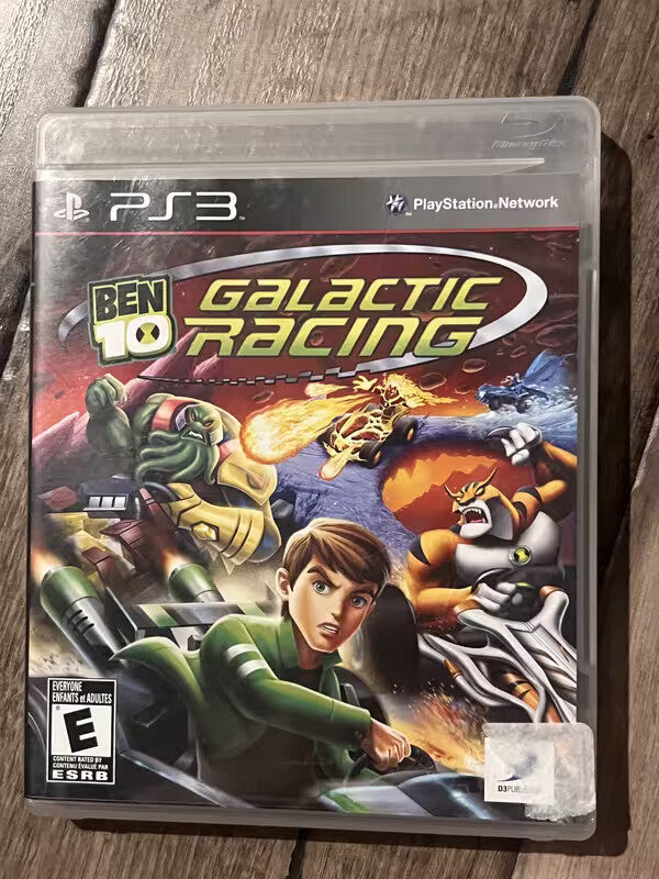 Ben 10: Galactic Racing (Sony Playstation 3, 2011) CIB