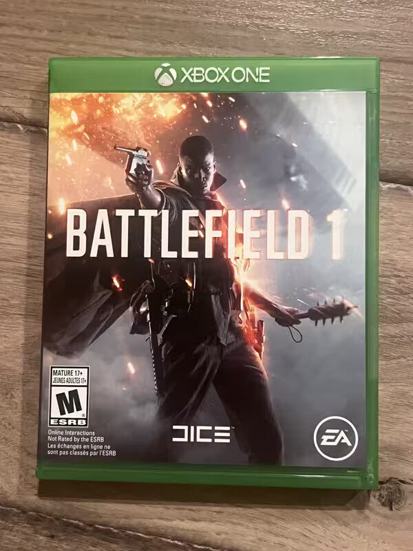 Battlefield 1 (Microsoft Xbox One, 2016) NO MANUAL