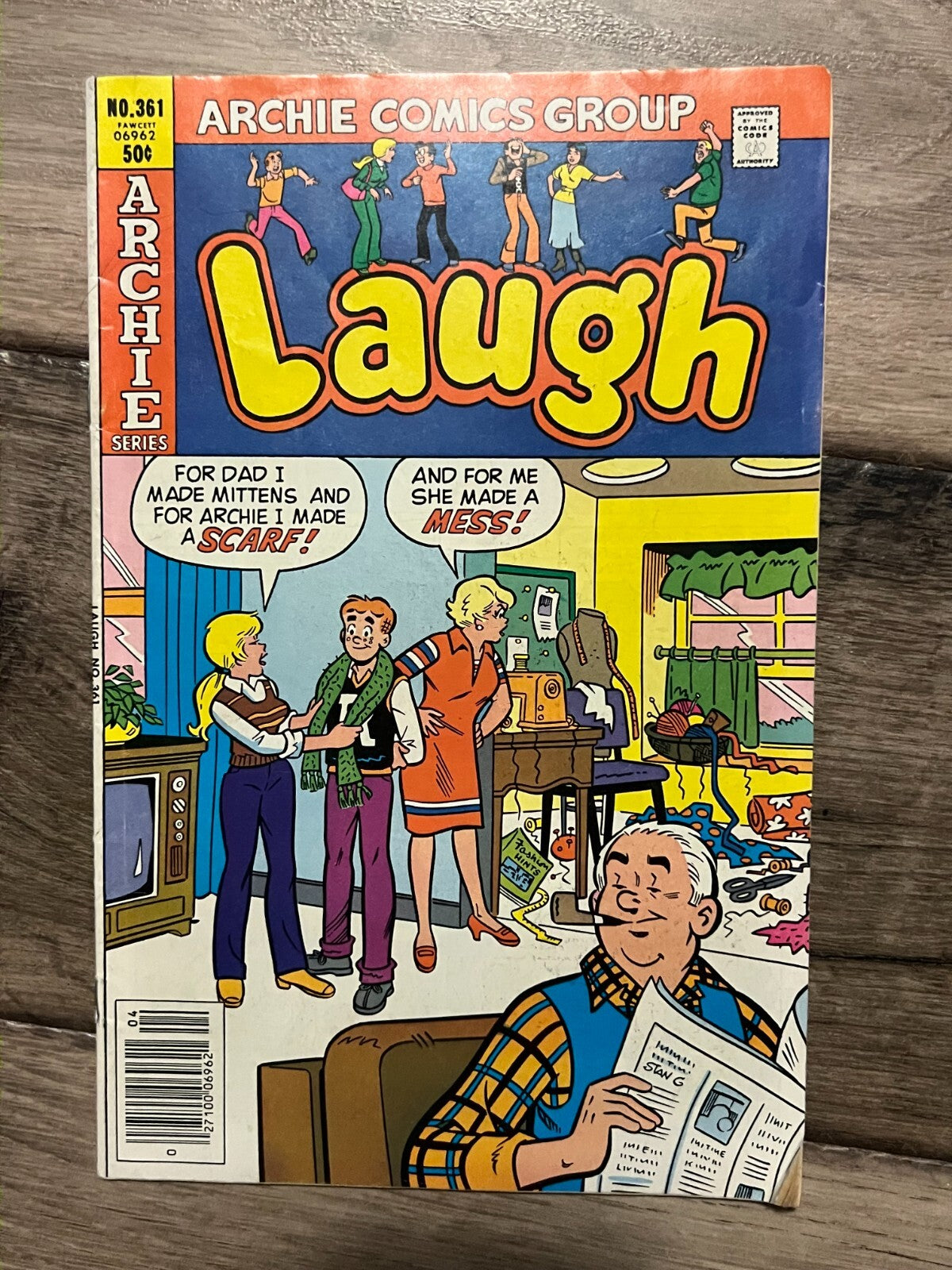 Arcie Comics Laugh #361 F 1981