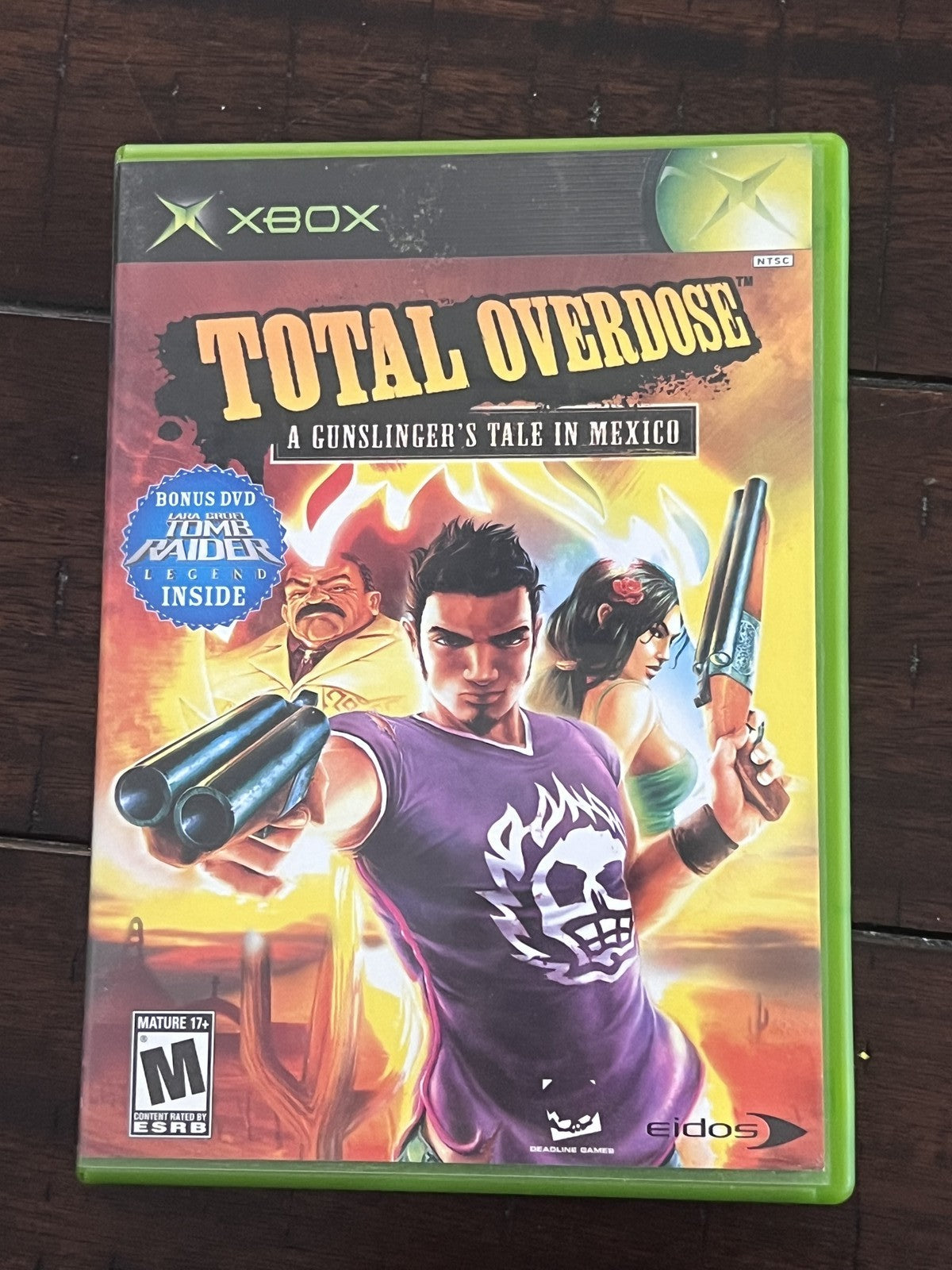Total Overdose A Gunslinger's Tale in Mexico (Microsoft Xbox, 2005) CIB COMPLETE