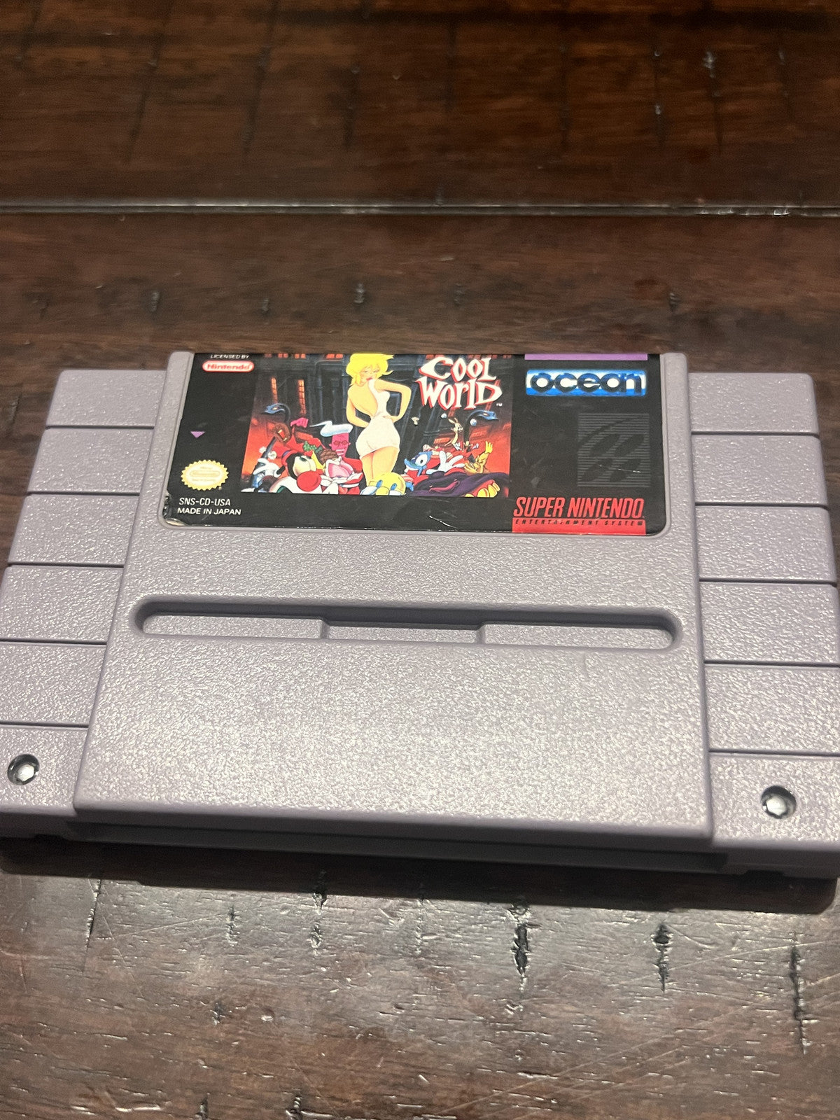 Cool World (Super Nintendo SNES, 1993) CART ONLY