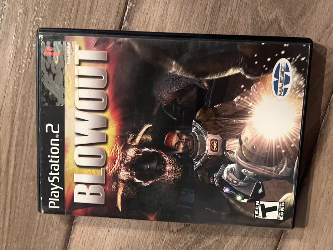 Blowout (Sony Playstation 2, 2003) NO MANUAL
