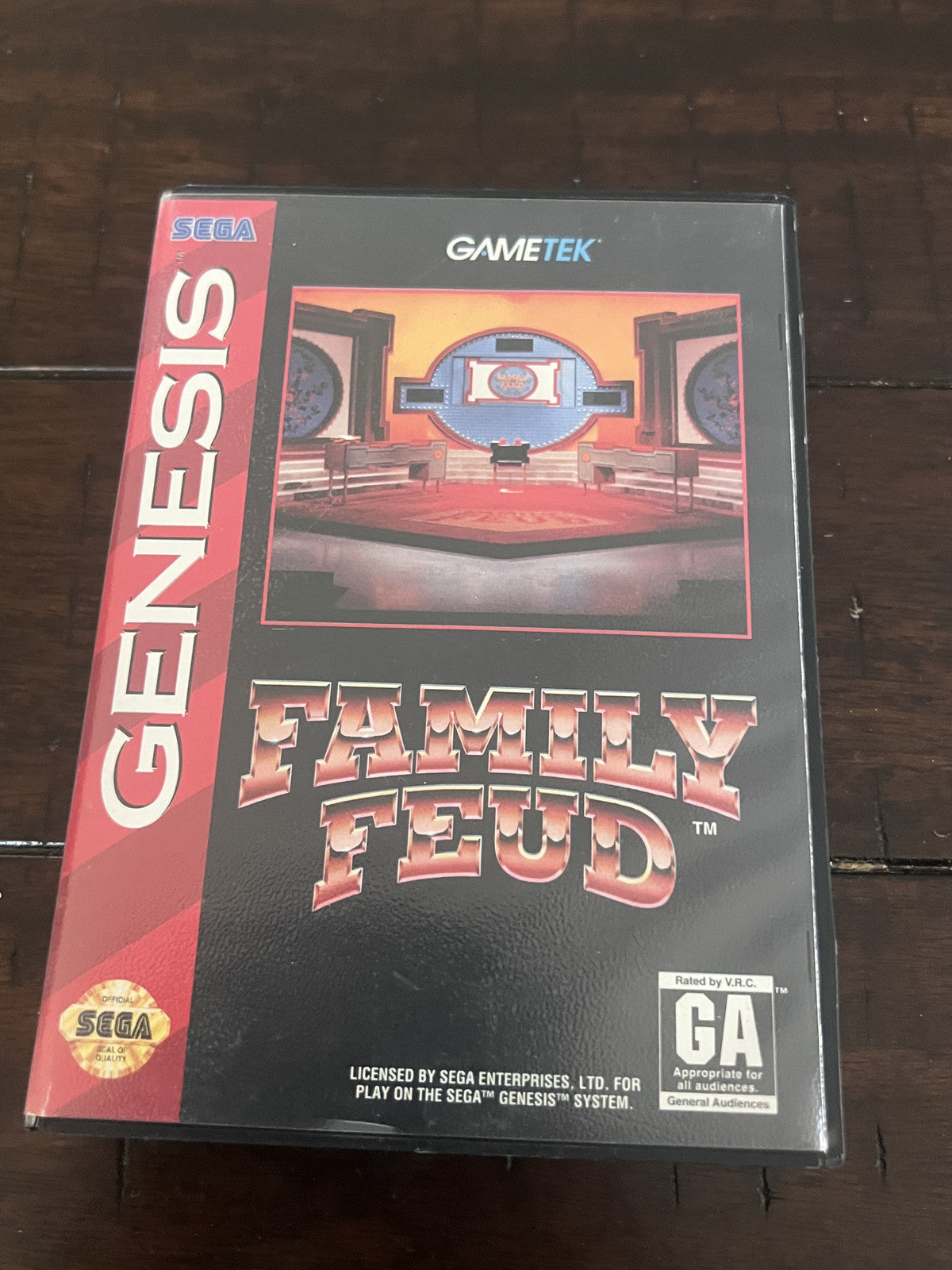 Family Feud (Sega Genesis, 1993) CIB COMPLETE IN BOX