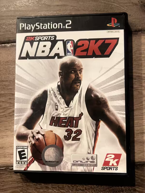 NBA 2K7 (Sony Playstation 2, 2006) NO MANUAL