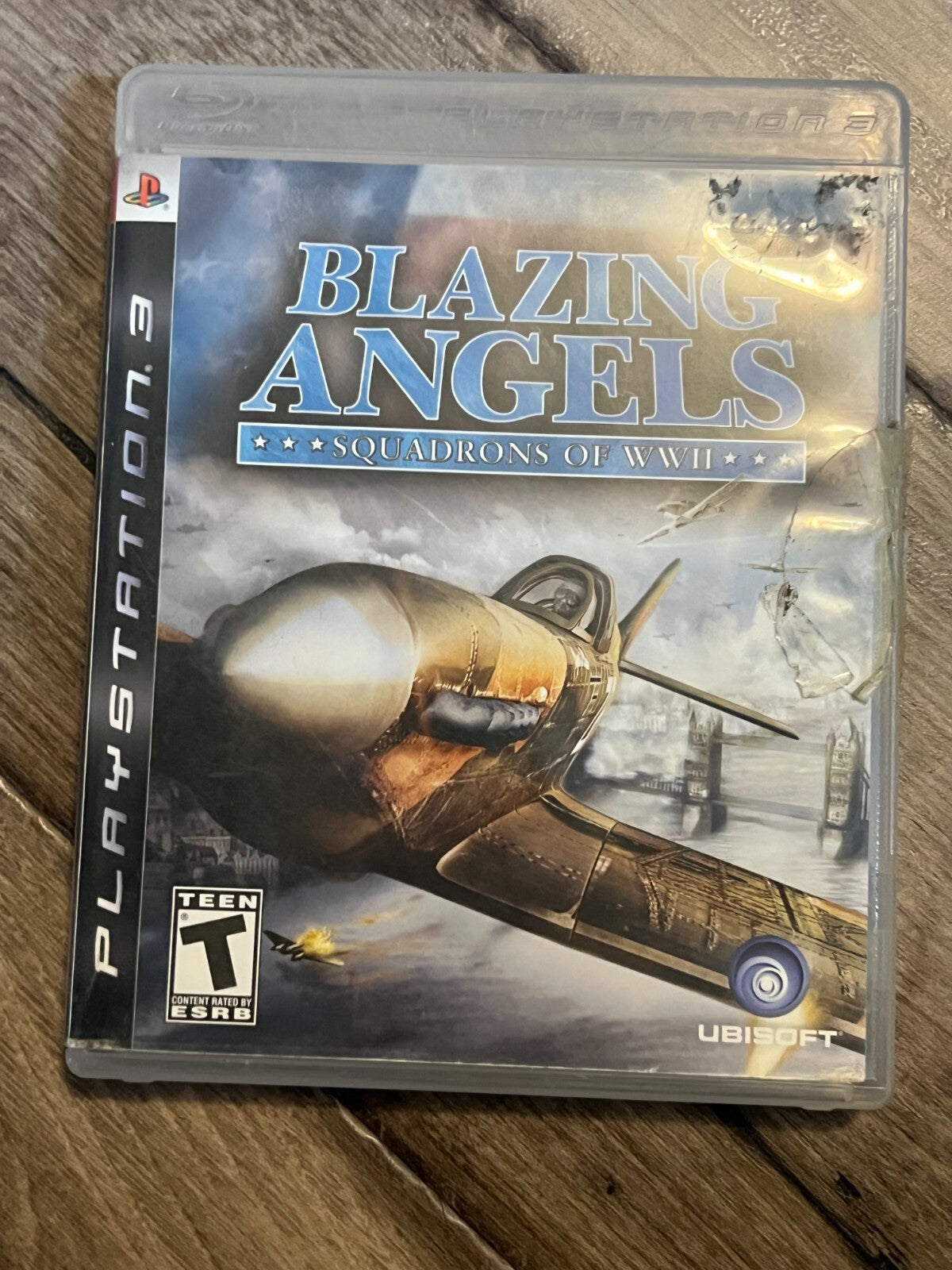 Blazing Angels: Squadrons of WWII (Sony PlayStation 3, 2006) NO MANUALS